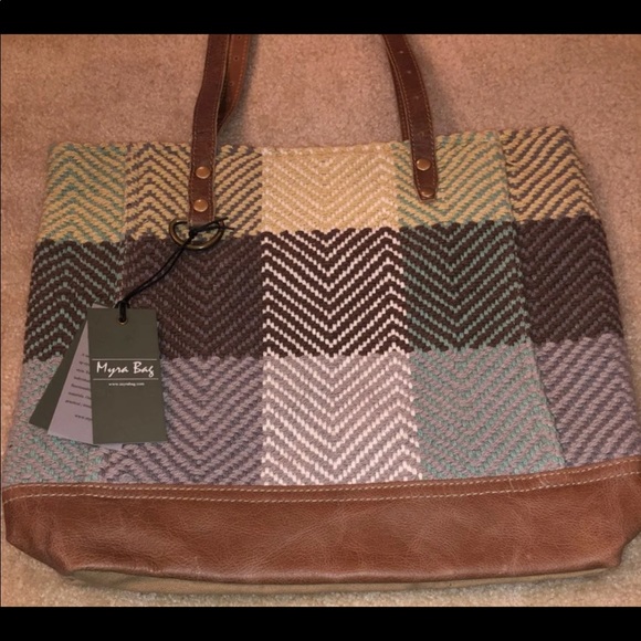 NWT Myra blocks blend tote bag - Picture 5 of 10